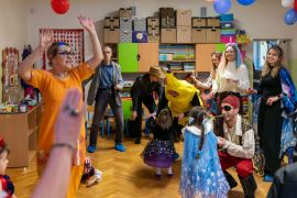 Zabawa karnawałowa w sali!