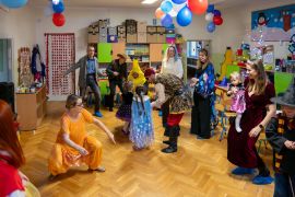 Zabawa karnawałowa w sali!