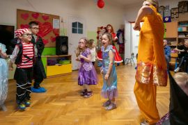 Zabawa karnawałowa w sali!